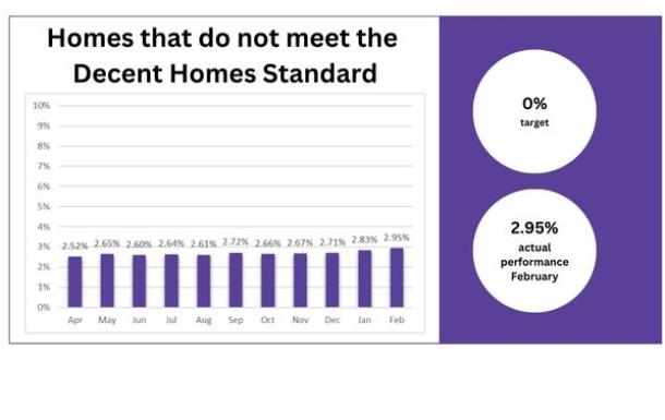 Homes that do not meet the Decent Homes Standard 