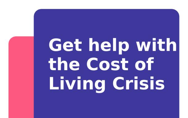 Helping customers with the Cost of Living Crisis