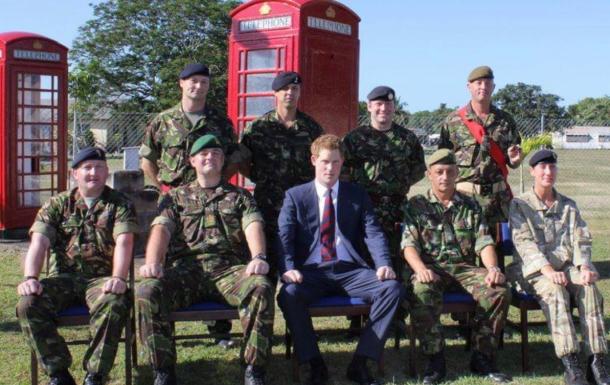 Steve sat beside Prince Harry during his visit to Belize in 2011.
